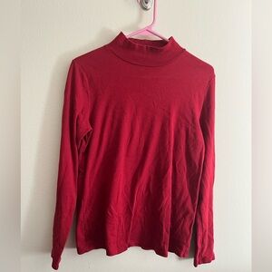 Croft & Barrow Red Long Sleeve